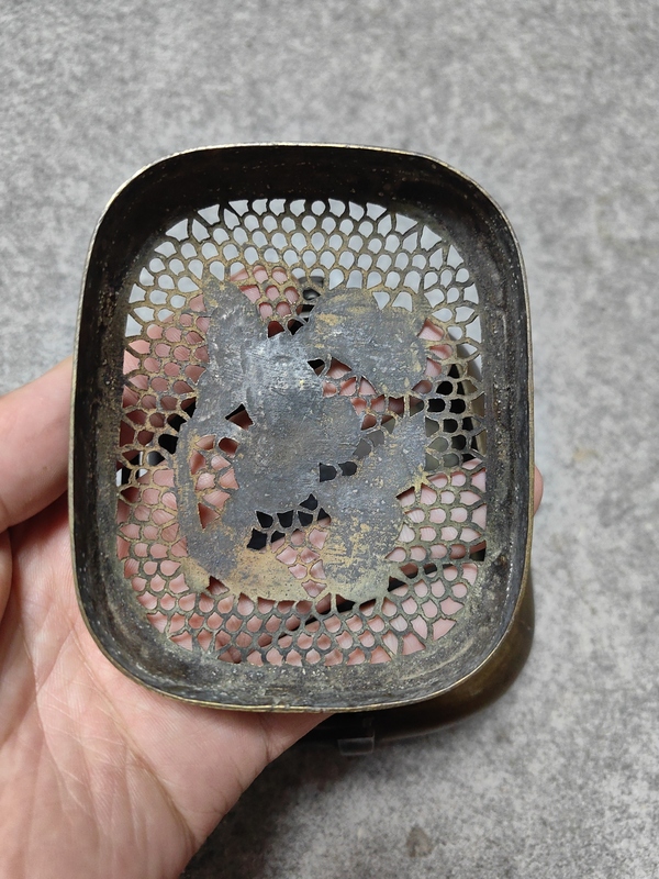 古玩銅器清晚期-手爐拍賣，當前價格1666元
