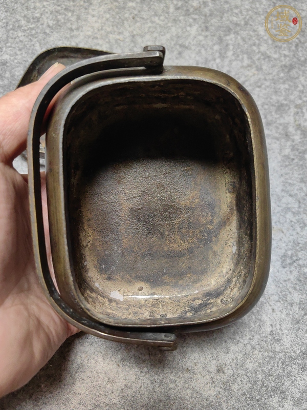 古玩銅器手爐真品鑒賞圖