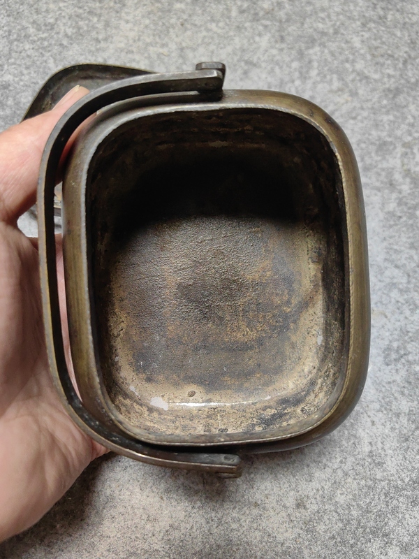 古玩銅器清晚期-手爐拍賣，當前價格1666元