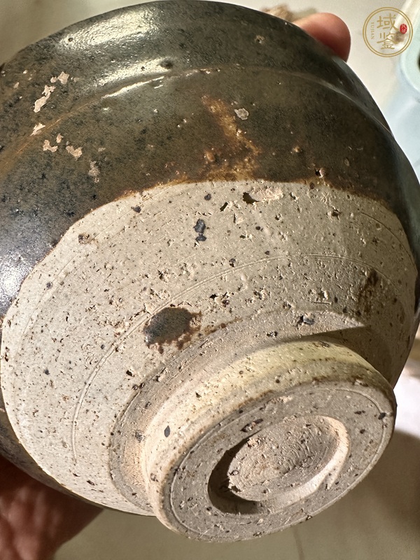 古玩陶瓷醬釉碗真品鑒賞圖