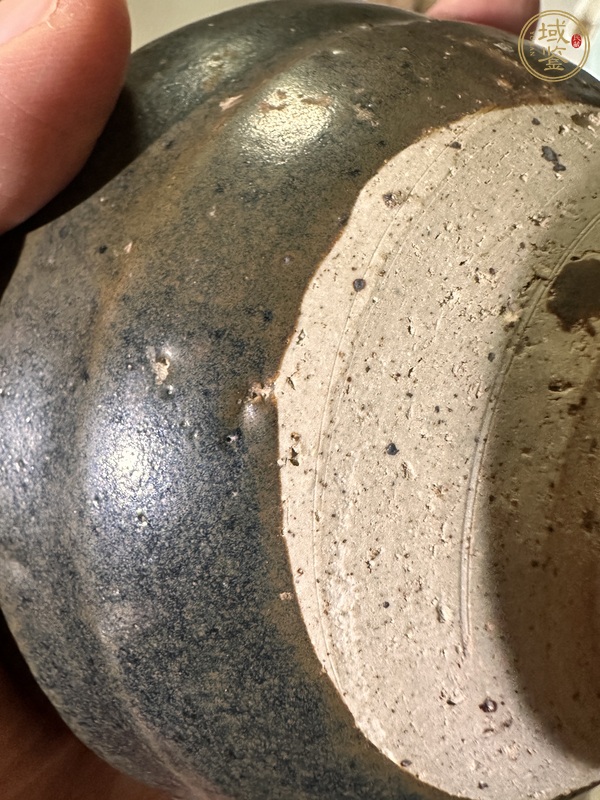 古玩陶瓷醬釉碗真品鑒賞圖