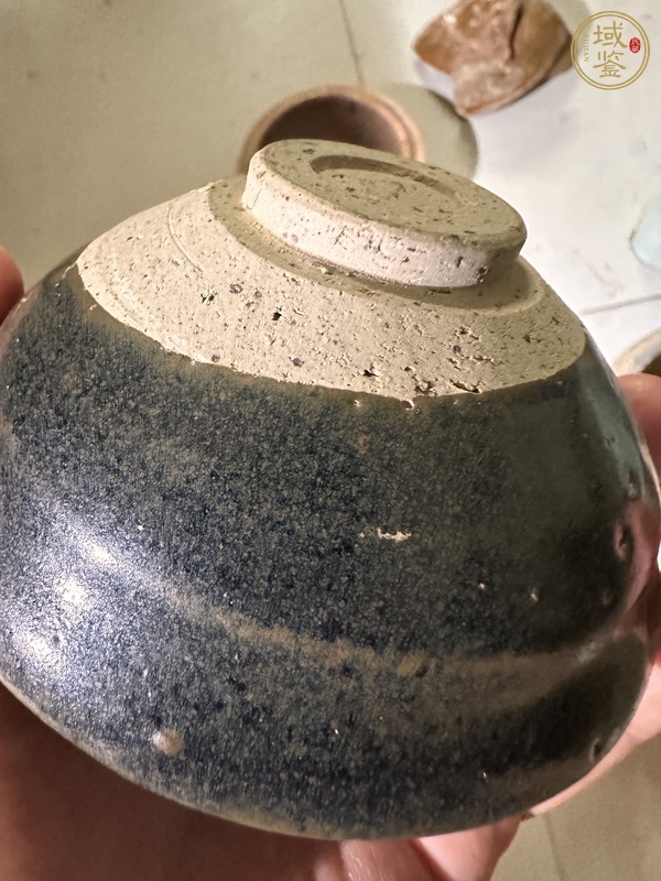 古玩陶瓷醬釉碗真品鑒賞圖
