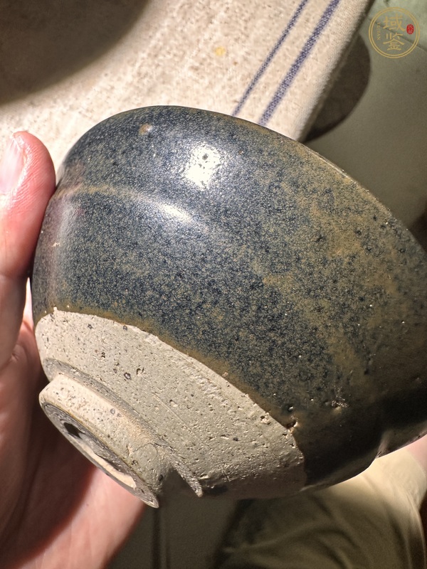 古玩陶瓷醬釉碗真品鑒賞圖