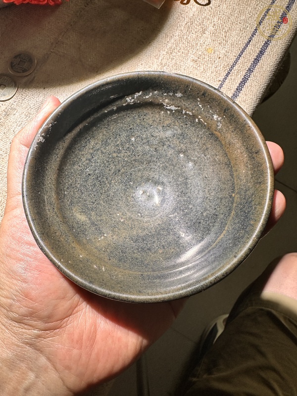 古玩陶瓷醬釉碗真品鑒賞圖
