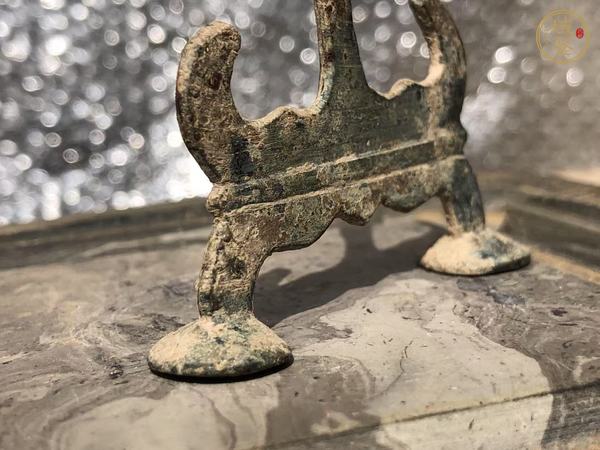古玩銅器筆架真品鑒賞圖
