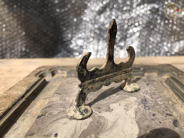 古玩銅器筆架真品鑒賞圖