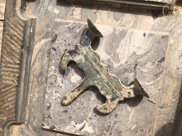古玩銅器筆架真品鑒賞圖