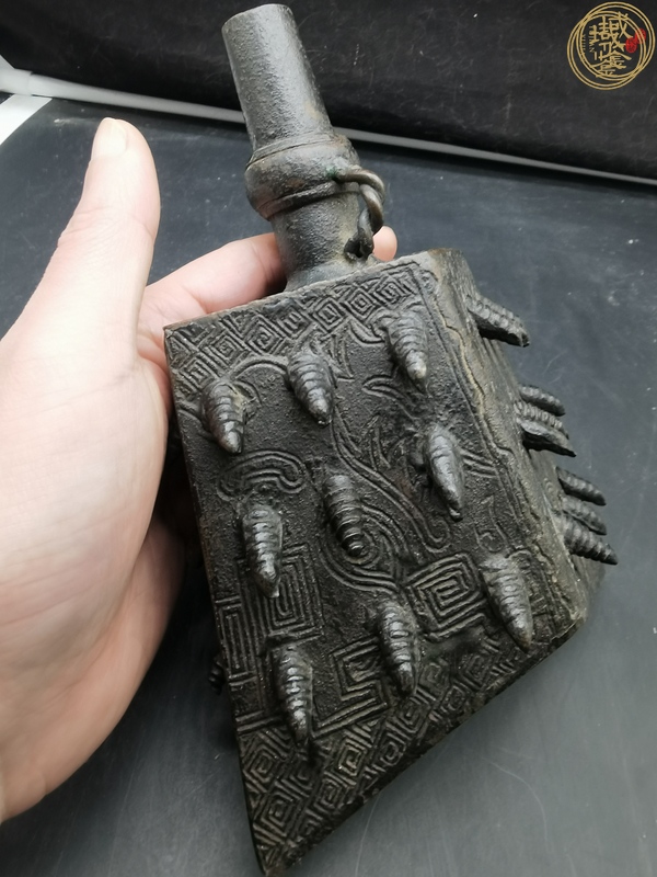 古玩銅器銅鐘真品鑒賞圖