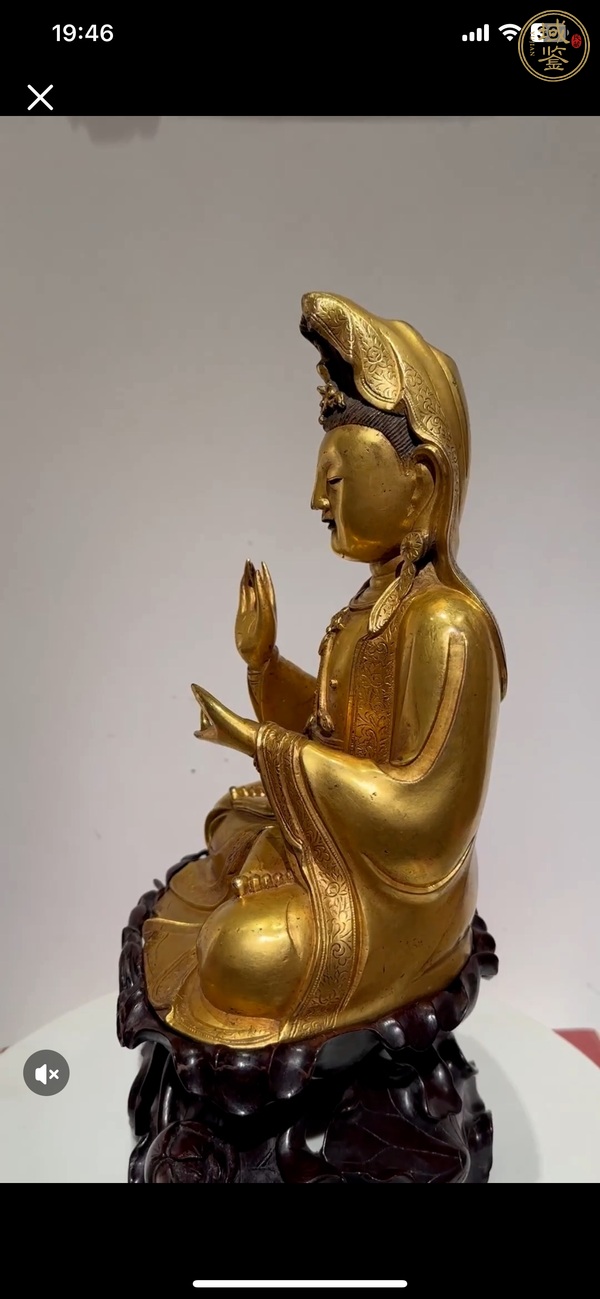 古玩銅器造像真品鑒賞圖
