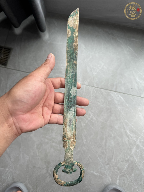 古玩銅削刀真品鑒賞圖