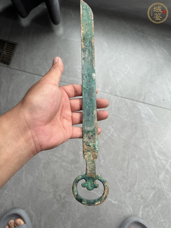 古玩銅器銅削刀真品鑒賞圖