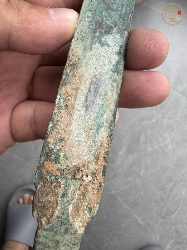 古玩銅器銅削刀真品鑒賞圖