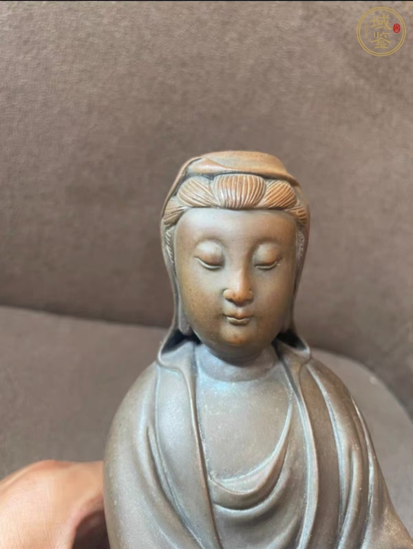 古玩陶瓷觀音菩薩造像真品鑒賞圖