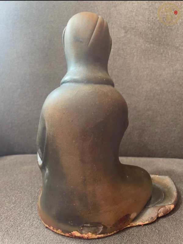 古玩陶瓷觀音菩薩造像真品鑒賞圖
