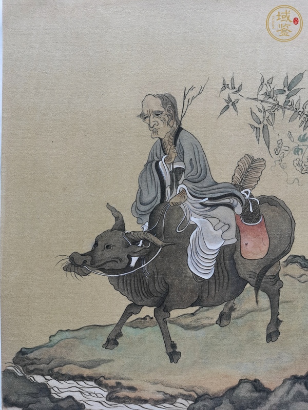 古玩字畫徐樂樂 高士圖真品鑒賞圖