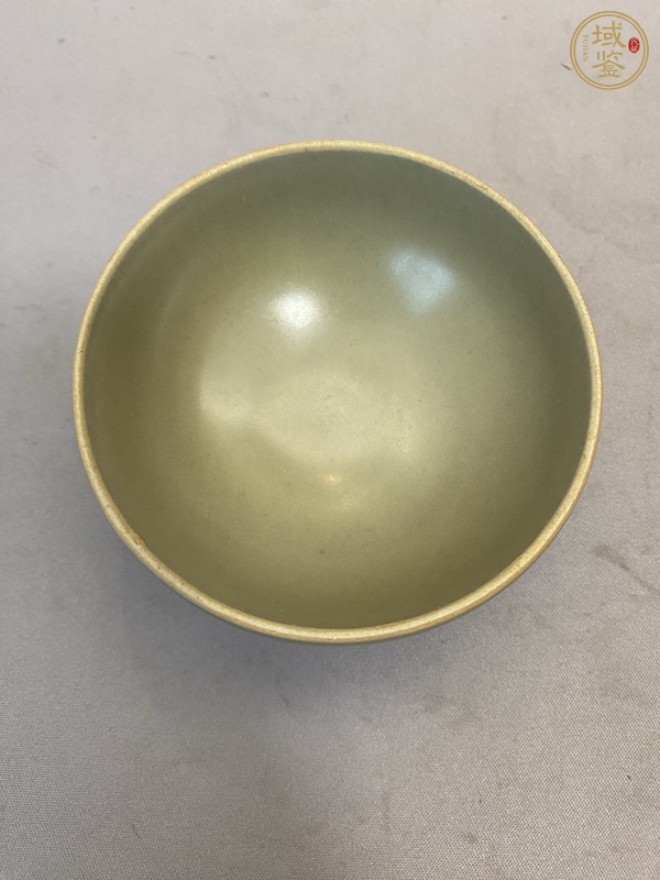古玩陶瓷宋元·青釉盞 真品鑒賞圖