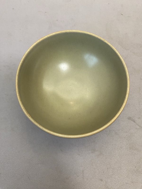 古玩陶瓷宋元·龍泉青釉盞 （附保真卡）拍賣(mài)，當(dāng)前價(jià)格28800元