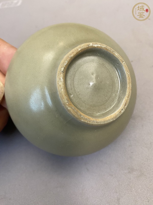 古玩陶瓷宋元·青釉盞 真品鑒賞圖