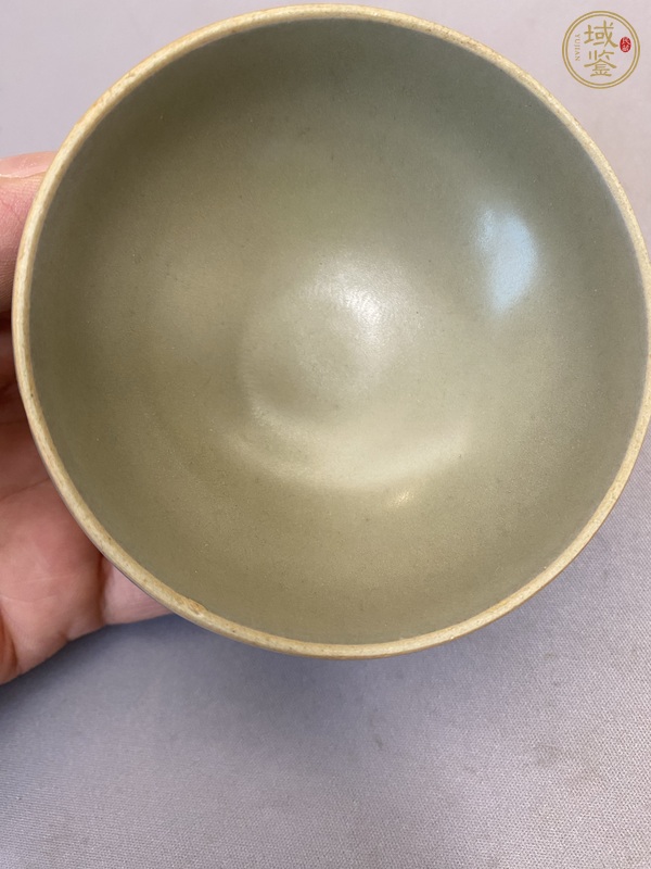 古玩陶瓷宋元·青釉盞 真品鑒賞圖