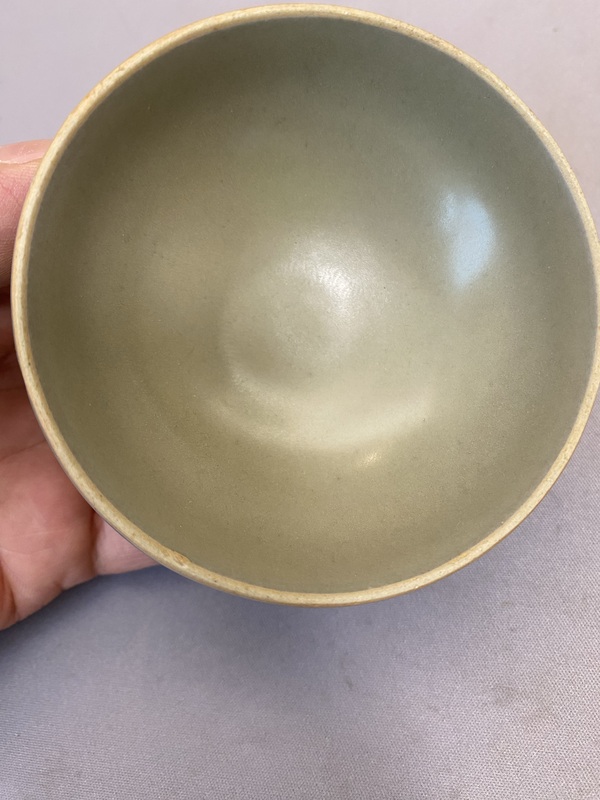 古玩陶瓷宋元·龍泉青釉盞 （附保真卡）拍賣(mài)，當(dāng)前價(jià)格28800元