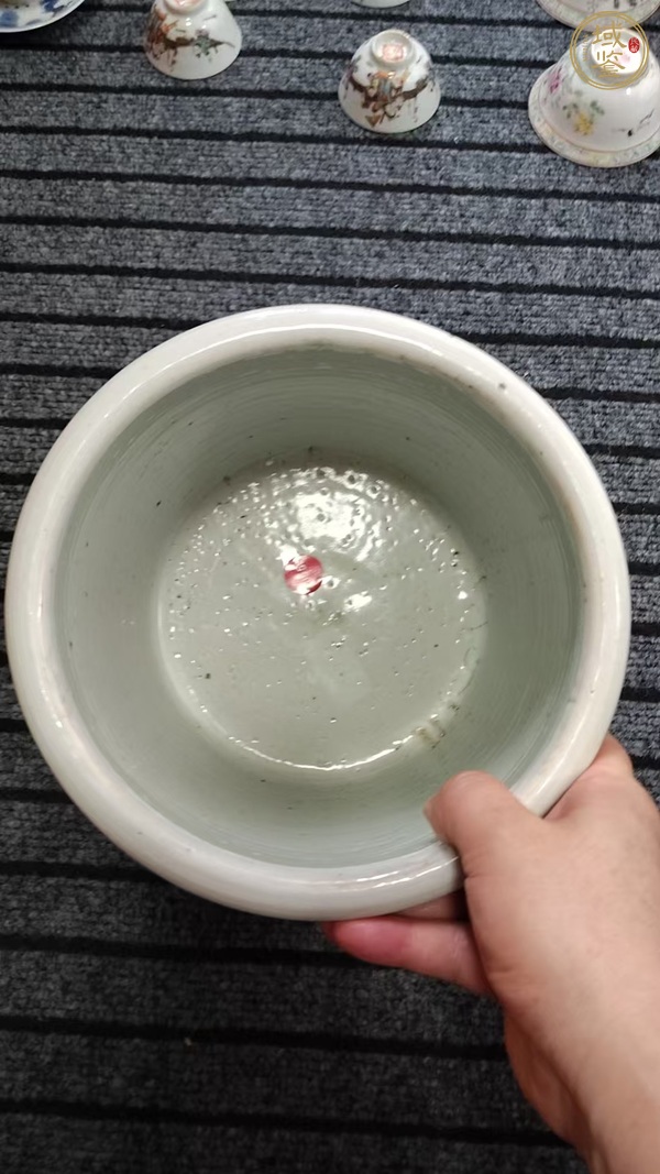 古玩陶瓷青花龍紋香爐真品鑒賞圖