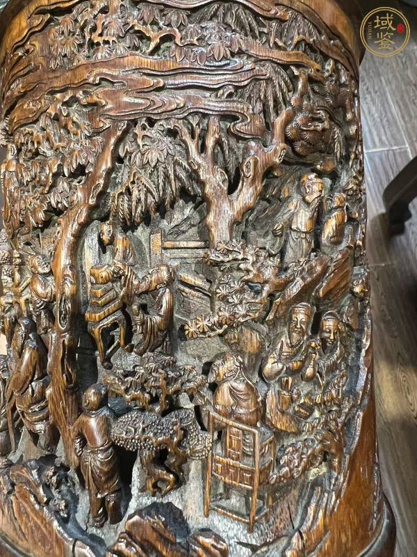 古玩雜項筆筒真品鑒賞圖