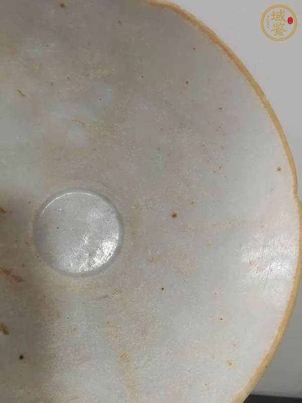 古玩陶瓷青白釉葵口盞真品鑒賞圖