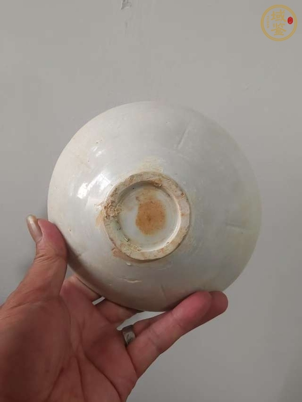 古玩陶瓷青白釉葵口盞真品鑒賞圖
