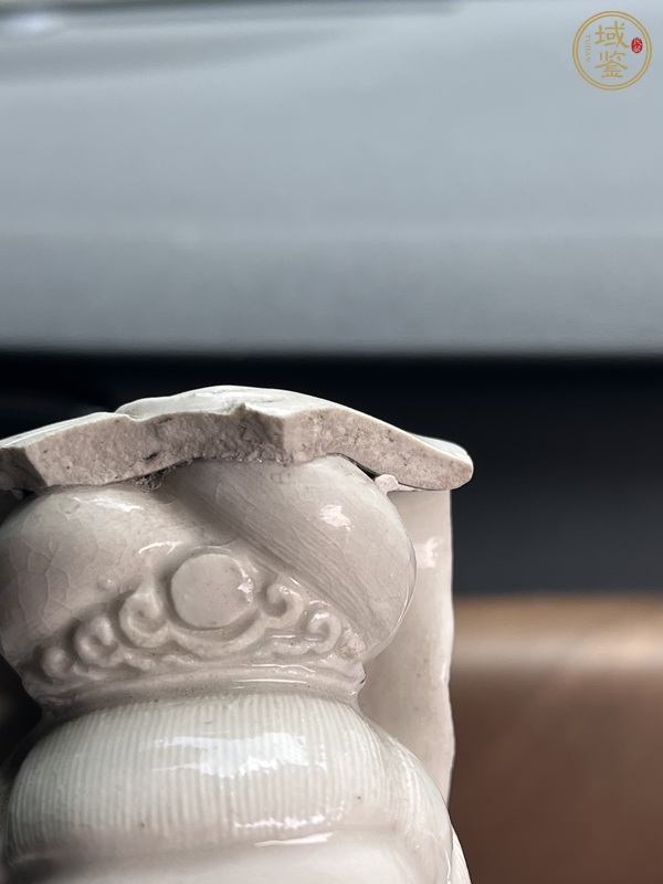 古玩陶瓷觀音塑像真品鑒賞圖