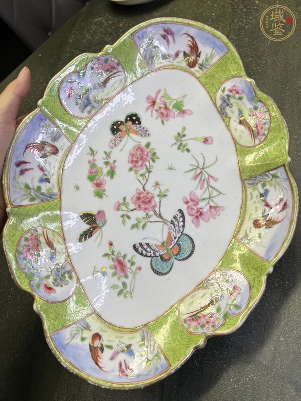 古玩陶瓷供盤真品鑒賞圖