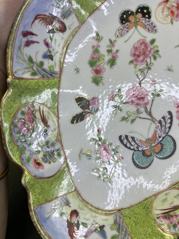 古玩陶瓷供盤真品鑒賞圖