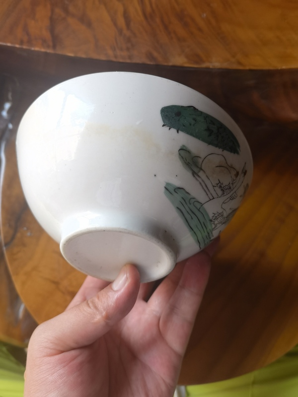 古玩陶瓷鵝紋碗拍賣，當前價格125元