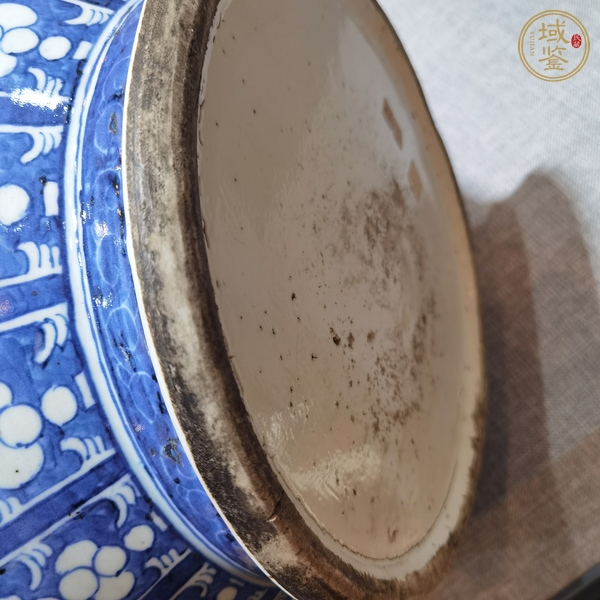 古玩陶瓷青花釉里紅尊真品鑒賞圖