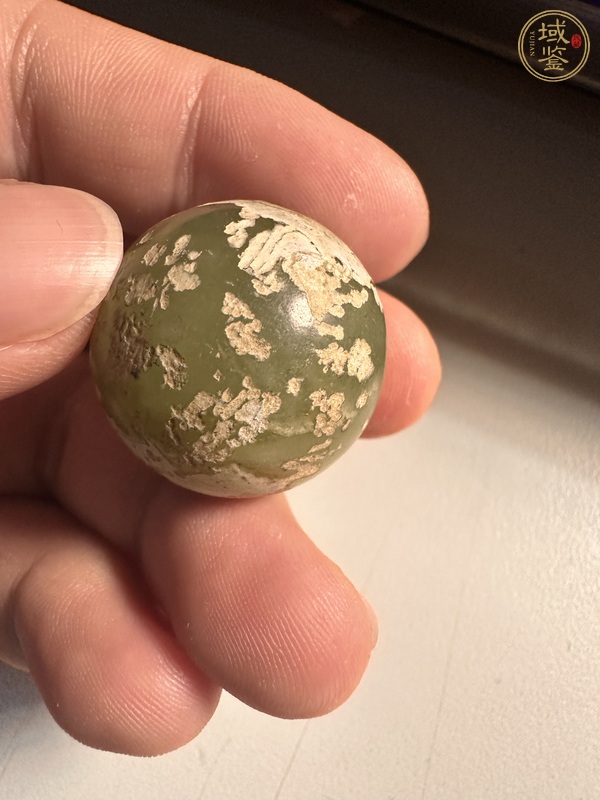 古玩玉器仿古做舊玉珠真品鑒賞圖