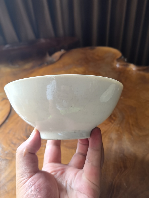 古玩陶瓷鵝紋碗拍賣，當前價格125元