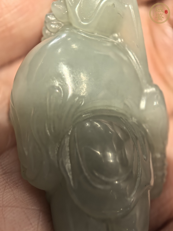 古玩玉器現(xiàn)代青海料鐘馗真品鑒賞圖