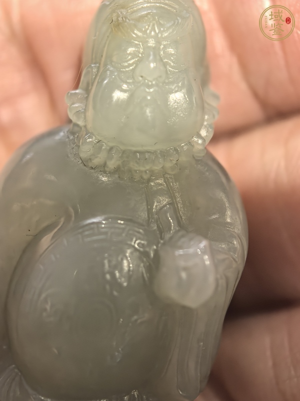古玩玉器現(xiàn)代青海料鐘馗真品鑒賞圖