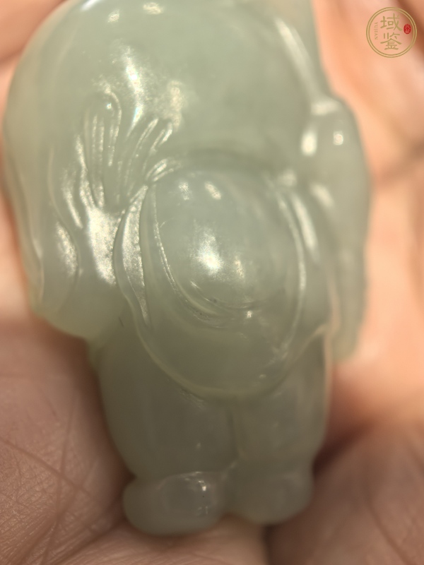 古玩玉器現(xiàn)代青海料鐘馗真品鑒賞圖