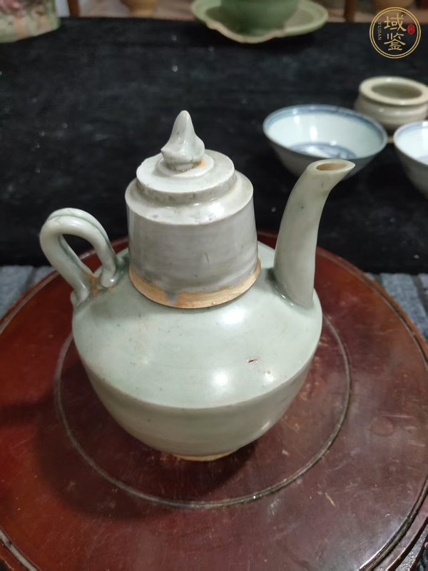古玩陶瓷青白釉執壺真品鑒賞圖