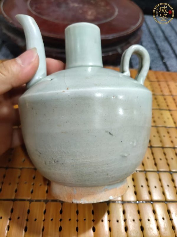 古玩陶瓷青白釉執壺真品鑒賞圖