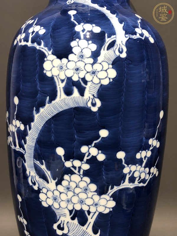 古玩陶瓷青花冰梅瓶真品鑒賞圖