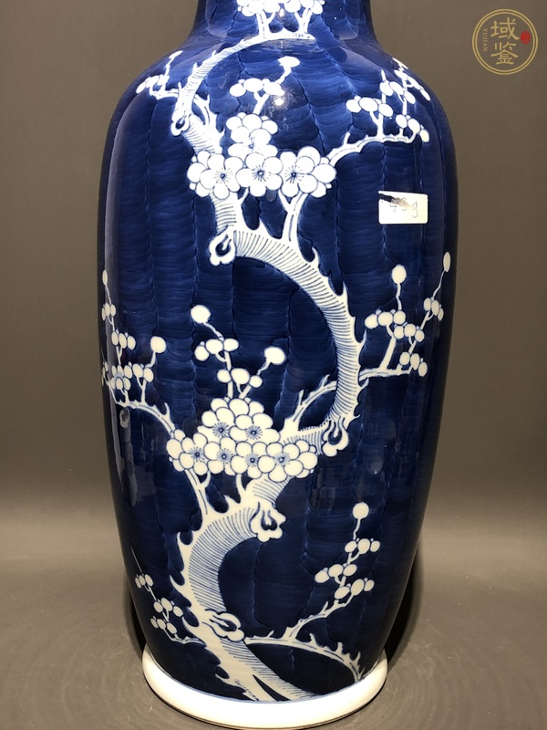 古玩青花冰梅瓶真品鑒賞圖