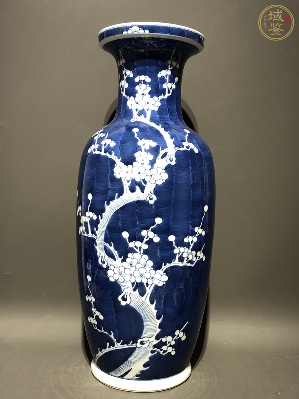 古玩陶瓷青花冰梅瓶真品鑒賞圖