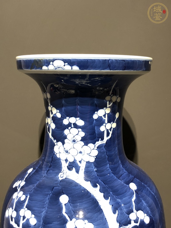 古玩陶瓷青花冰梅瓶真品鑒賞圖