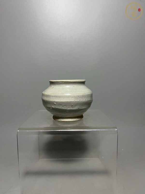 古玩陶瓷青白釉罐真品鑒賞圖
