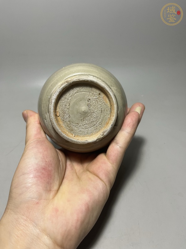 古玩陶瓷青釉罐真品鑒賞圖