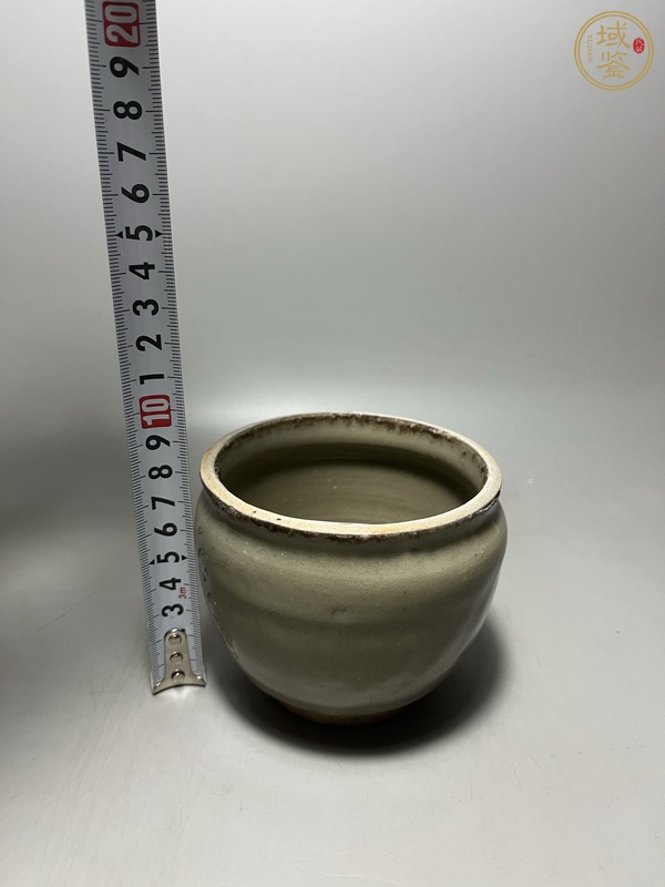 古玩陶瓷青釉罐真品鑒賞圖