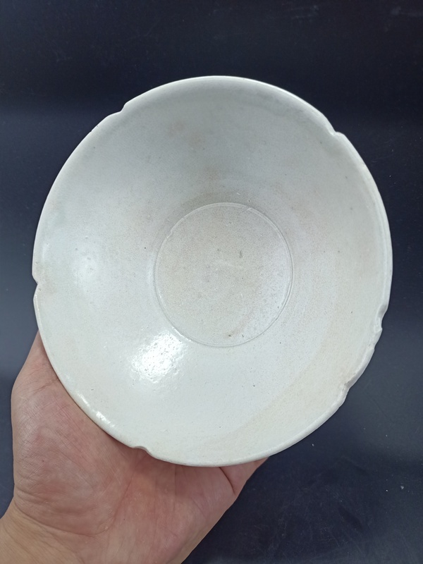古玩陶瓷【宋代】青白釉葵口碗【館藏級(jí)】拍賣，當(dāng)前價(jià)格0元