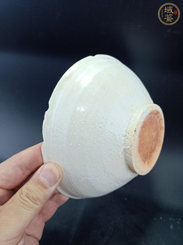 古玩陶瓷青白釉葵口碗真品鑒賞圖
