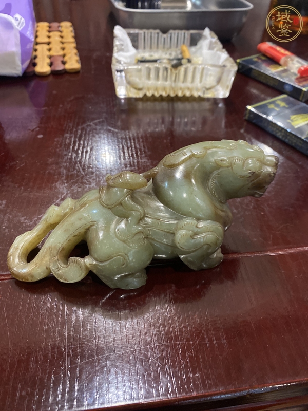 古玩提油仿古“玉獸”真品鑒賞圖
